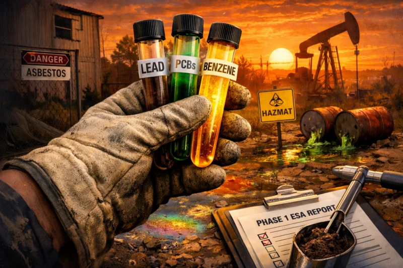 Unveiling Hidden Hazards: Common Contaminants Found During Phase 1 Assessments