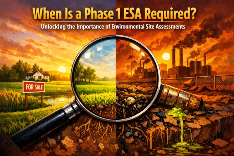 When Is a Phase 1 ESA Required? Unlocking the Importance of Environmental Site Assessments